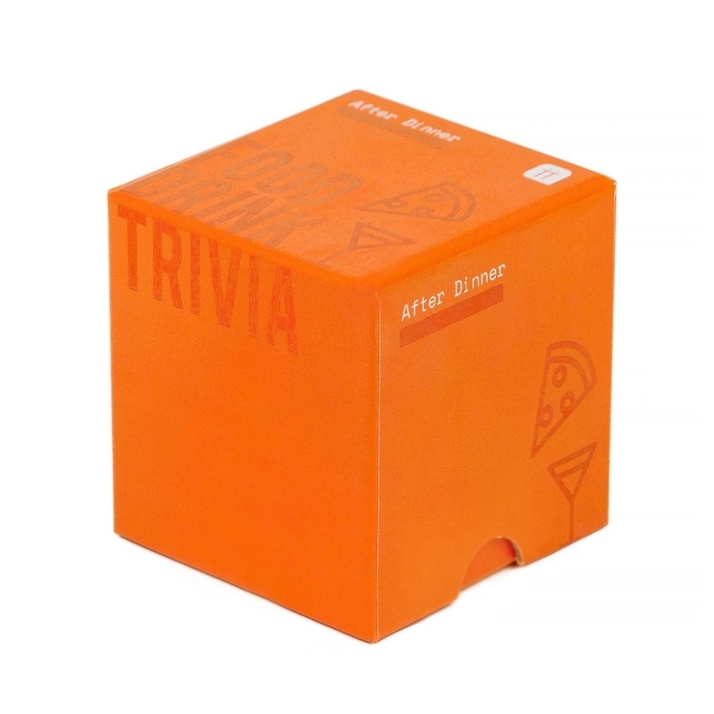 After Dinner Food and Drink Trivia Game